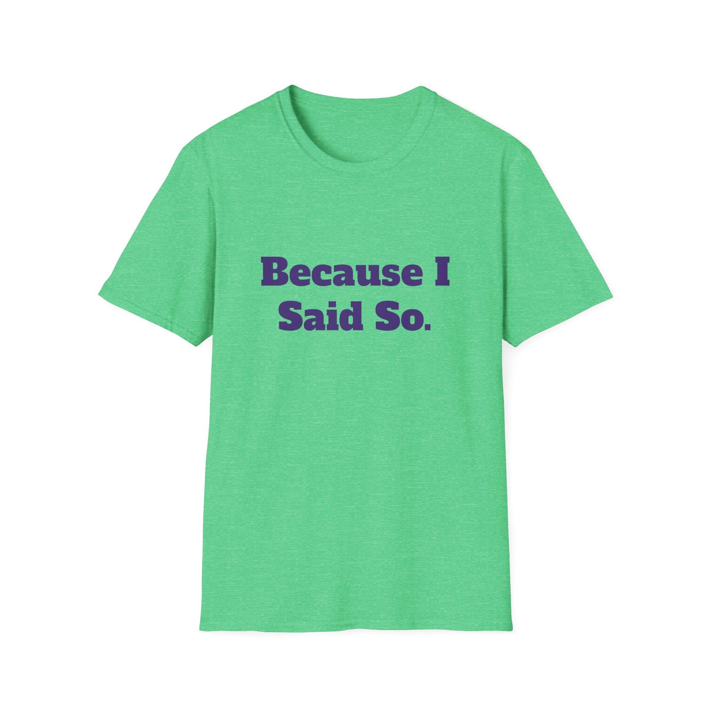 "Because I Said So." T-Shirt